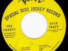 THE CHANTS popcorn DICK TRACY mod soul 45 HEAR verve PROMO