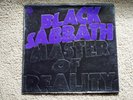 BLACK SABBATH - MASTER OF REALITY - VERTIGO SWIRL + RARE POSTER SUPERB AUDIO  LP