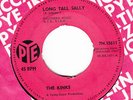 THE KINKS 1ST *LONG TALL SALLY/I TOOK MY BABY HOME*1964