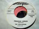 RARE pre Creedence/ The Golliwogs 45 lp Fragile Child/Fight Fire
