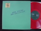 NEIL YOUNG BBC Broadcast RARE TMOQ Red Vinyl LP NM w insert