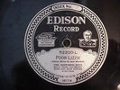 EDISON Diamond Disc Record 52200-L  The Happiness Boys  Poor Lizzie