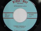 rare New Orleans Soul 45 TOMMY RIDGELY spreading love RIDGE-WAY Eddie Bo