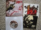 SLAYER 7INCH 25 YEARS HELL AWAITS CLEAR VINYL LIM 10/10 megadeth metallica kiss