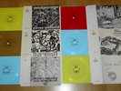 Iron Maiden rare set of 6 colored russian flexi discs Alexander the Great a.o.