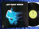 JEFF BECK - WIRED. UK 1st Press LP with YELLOW LABELS. EPIC (1976) EX+/NEAR MINT