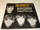 The Beatles Do You Want To Know A Secret? & Thank You Girl 45 on Vee Jay VJ-587