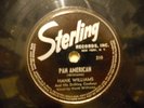 78 RPM-HANK WILLIAMS-STERLING 210-PAN AMERICAN-HONKY TONKIN'