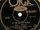 Clarence Williams Blue Four, In the  Bottle Blues, Okeh 8645 78 rpm Oliver, Lang