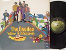 THE BEATLES - Yellow Submarine LP (RARE UK Import on APPLE w/