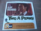 CLIFF RICHARD  SIGNED TWO A PENNY US 7