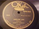 Lonnie Johnson - Careless Love - BLUES - Okeh Electric 8635