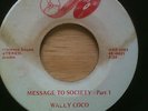WALLY COCO - MESSAGE TO SOCIETY - RARE FUNK