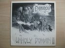 DEMIGOD / NECROPSY - SPLIT-LP   1992 - SCAM 028  - RAR