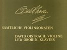 BEETHOVEN - Oistrach and Oborin - Violinsonaten - Phillips - Four Record Box Set