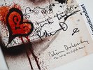 SIGNED PETE DOHERTY BLOOD ART COVER PROMO 7