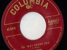 COLUMBIA rockabilly 45  CLIFF JOHNSON - Go Way Hound Dog