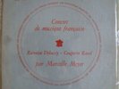MARCELLE MEYER PIANO DEBUSSY RAVEL DISCOPHILES FRANCAIS DF 86 FRENCH LP