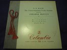 J C BACH:UNACCOMPANIED VIOLIN SONATAS VOL 3 JOHANNA MARTZY