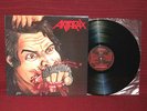 Anthrax-Fistful Of Metal LP Import Banzai Records Thrash Speed Alice Cooper