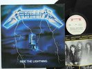 METALLICA -Ride the Lightning LP 1984  Roadrunner