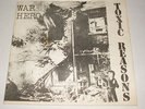 TOXIC REASONS War Hero on Banit Rare Punk 45 Picture Sleeve NM Hear