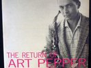 ART PEPPER the return of art pepper SCORE slp-4032 mono
