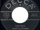 ROCKABILLY JACKIE LEE COCHRAN 45 RUBY PEARL - ON DECCA - ROCKABILLY CLASSIC