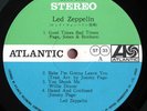 LED ZEPPELIN same LP first JAPAN press, players pictures and names mismatched