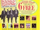 SUPER RARE 1964 Beatles Tri-fold 