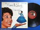 ALMA COGAN STUNNING NM LP I LOVE TO SING RARE UK MONO 1ST 1958 HIS MASTERS VOICE