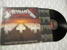 Metallica - Master of Puppets LP w/ Original Lyric Sleeve 1986 Elektra VG+-NM-