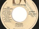 THE STRANGLERS -Peaches- RARE 1977 CANADIAN United Artists/UA 45  Canada  7