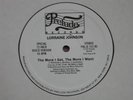 LORRAINE JOHNSON THE MORE I GET, THE MORE I WANT PRELUDE DISCO CLASSIC 12