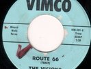 RARE TEXAS GARAGE 45 VISIONS VIMCO 201 ROUTE 66/TAKE HER rare mineral wells