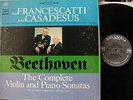 Francescatti, Casadesus/Beethoven Violin Sonatas Columbia two-eye Stereo