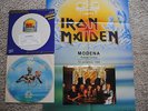 IRON MAIDEN Italy Seventh Son Picture Disc + sticker + poster + certificate