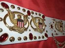 Elvis style ALOHA EAGLE  belt for 70s elvis jumpsuit