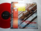 BEATLES PLEASE PLEASE ME JAPAN 20th UK CUTTING MONO RED COLOR VINYL w/OBI RARE