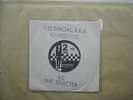 The Special AKA Gangsters 2 Tone 45 The Selecter Stamped Sleeve Paper Label
