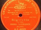 (R) SAMMARCO MARIO Opera 78rpm Red G&T 52372 Rigoletto-Pari siamo