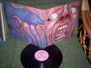 KING CRIMSON, IN THE COURT OF THE CRIMSON KING,1969,RARE PINK LABEL,VINYL EX