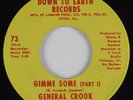 Funk 45 GENERAL CROOK Gimme Some DOWN TO EARTH VG++ HEAR