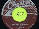 J.B. LENIOR Don't Touch My Head / I've Been Down   R&B-SOUL   45 RPM  RECORD