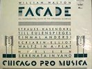 WILLIAM WALTON Facade CHICAGO PRO MUSICA LP Reference RR-16 NEAR MINT Vinyl