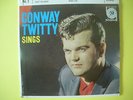 CONWAY TWITTY MGM X1642 EP 1959 YOU'LL NEVER WALK ALONE / MONA LISA..