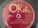 King Oliver's (Creole) Jazz Band on Okeh 40000 E- Louis Armstrong Dodds etc