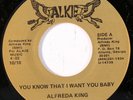 rare Modern Soul 45 ALFREDA KING on ALKIE Listen