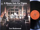 LEE HAZLEWOOD A House Safe For Tigers Swedish 1975 LP TOP