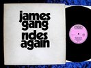 THE JAMES GANG - RIDES AGAIN. UK 1st Press LP. PINK PROBE LABELS (1969) EX/EX+